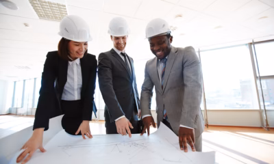 Tibilon Construction team reviewing project quality standards